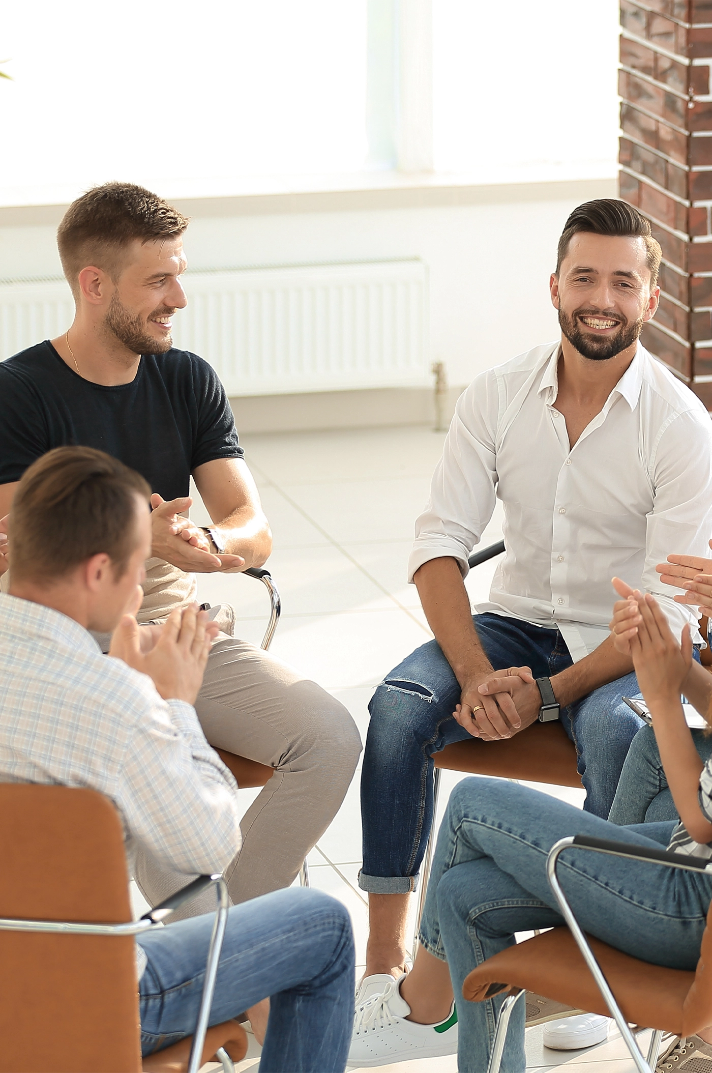group session in the rehab centre