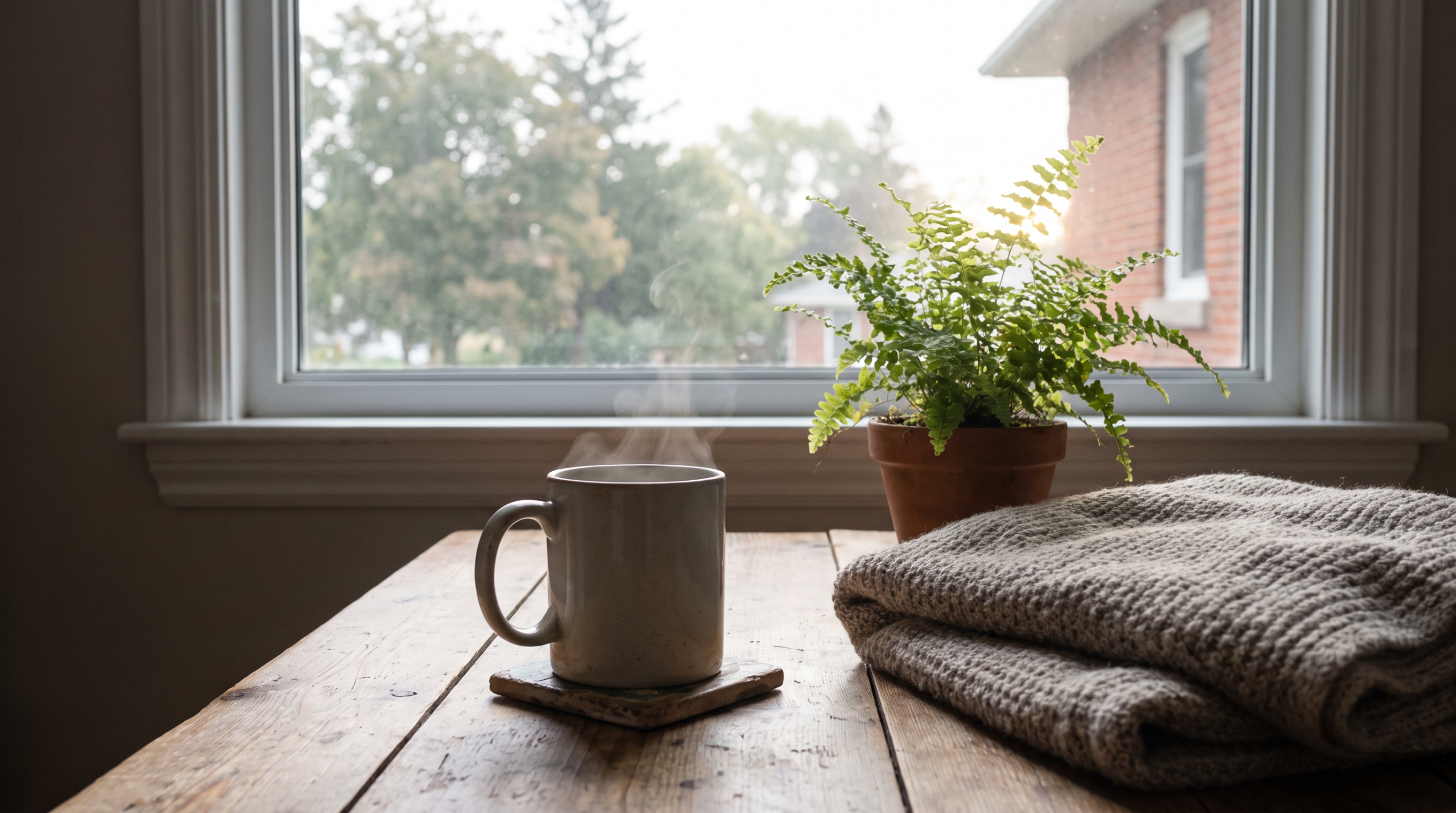 Calm, hopeful room with morning light representing meth addiction recovery and support in Ontario